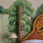 Обои ручная роспись Dandaka Glades Original colourway on painted Xuan paper варинант исполнения - 4 | Loft Concept в Твери