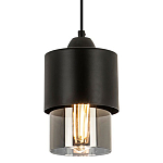 Подвесной светильник с плафоном из дымчатого стекла Volta Flos Hanging Lamp варинант исполнения - 1 | Loft Concept в Твери