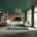 Люстра подвесная с 20-ю цилиндрическими матовыми плафонами Delta Light варинант исполнения - 5 | Loft Concept в Твери