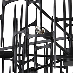 Люстра черная остроконечной формы Black Satin варинант исполнения - 1 | Loft Concept в Твери