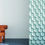 Гипсовая 3D Панель M-41 A, B варинант исполнения - 1 | Loft Concept в Твери