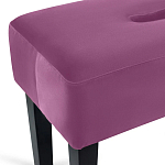 Мягкий  пуф на черных ножках Winton Pouf варинант исполнения - 18 | Loft Concept в Твери