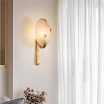 Бра с мраморным рассеивателем овальной формы Torch варинант исполнения - 1 | Loft Concept в Твери