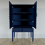 Кабинетный шкаф Elsa Dreams Blue с 2-мя ящиками варинант исполнения - 4 | Loft Concept в Твери