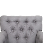 Кресло Addison Chic Armchair grey flax варинант исполнения - 4 | Loft Concept в Твери