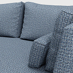 Мебельная ткань Шенилл голубой цвет 142 см T4-49 варинант исполнения - 10 | Loft Concept в Твери