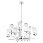 Люстра с 9-ю цилиндрическими стеклянными плафонами Jeanette варинант исполнения - 10 | Loft Concept в Твери
