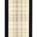 Светодиодное прямоугольное бра из металла черного цвета Lattice Lux варинант исполнения - 3 | Loft Concept в Твери