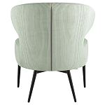 Современное мягкое кресло на металлических ножках Rakush Pistachio варинант исполнения - 3 | Loft Concept в Твери