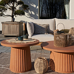 Садовый диван из тикового дерева и веревок Оreon варинант исполнения - 8 | Loft Concept в Твери