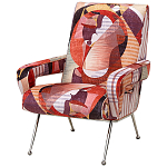 Кресло Face Geometric Print Armchair варинант исполнения - 1 | Loft Concept в Твери