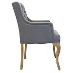 Кресло Mason Classical Armchair grey flax варинант исполнения - 1 | Loft Concept в Твери
