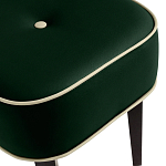 Квадратный мягкий пуф на черных ножках Winton Pouf Square варинант исполнения - 20 | Loft Concept в Твери