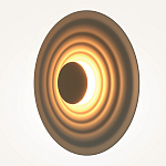 Бра круглое Soft Halo серый варинант исполнения - 3 | Loft Concept в Твери