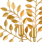 Бра с 3-мя лампами и декором в виде веток с листьями Little Twigs варинант исполнения - 1 | Loft Concept в Твери