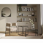 Зеркало круглое в металлической оправе Urban Style Space варинант исполнения - 1 | Loft Concept в Твери