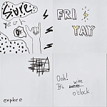 Плитка с узором Граффити 2 варинант исполнения - 2 | Loft Concept в Твери