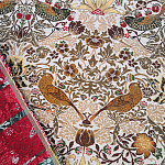 Мебельная ткань Гобелен William Morris кофейный цвет N 1114 варинант исполнения - 3 | Loft Concept в Твери