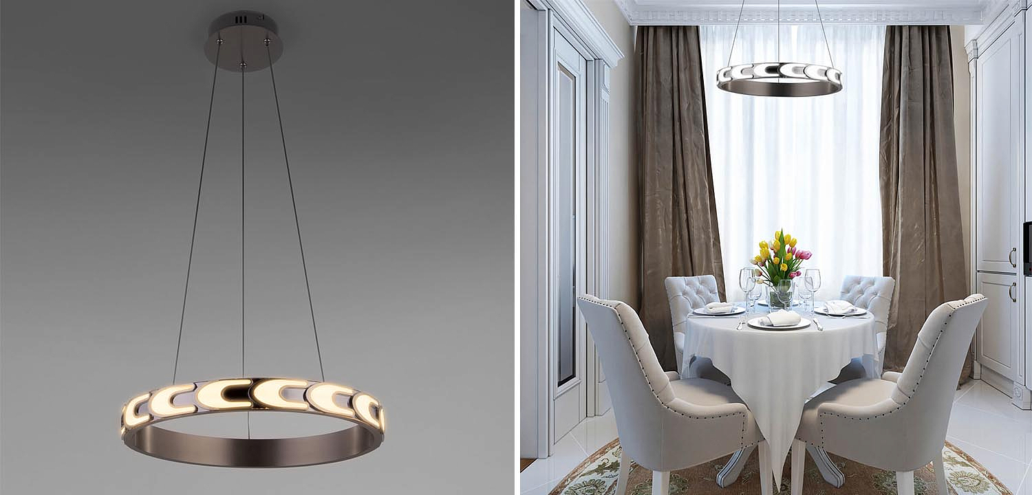 Люстра Maoris Ring Horizontal Chandelier D45 Люстра Maoris Ring Horizontal Chandelier D45 - Loft-Concept в Твери