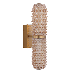 Бра с факутрным стеклянным плафоном Шампань Sonora варинант исполнения - 2 | Loft Concept в Твери