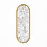 Бра перламутровый Lunaris 30 см варинант исполнения - 1 | Loft Concept в Твери