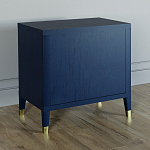 Прикроватная тумбочка с полкой Elsa Dreams Blue варинант исполнения - 4 | Loft Concept в Твери