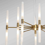 Люстра подвесная с 20-ю цилиндрическими матовыми плафонами Delta Light варинант исполнения - 4 | Loft Concept в Твери