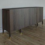 Большой Комод-буфет Elsa Dreams Walnut с ящиками варинант исполнения - 7 | Loft Concept в Твери