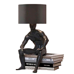 Настольная лампа с абажуром GERTY LAMP варинант исполнения - 1 | Loft Concept в Твери