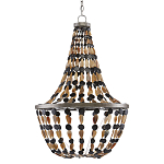 Люстра каплевидной формы с подвесками в виде декоративных бусин Flat Beads варинант исполнения - 3 | Loft Concept в Твери