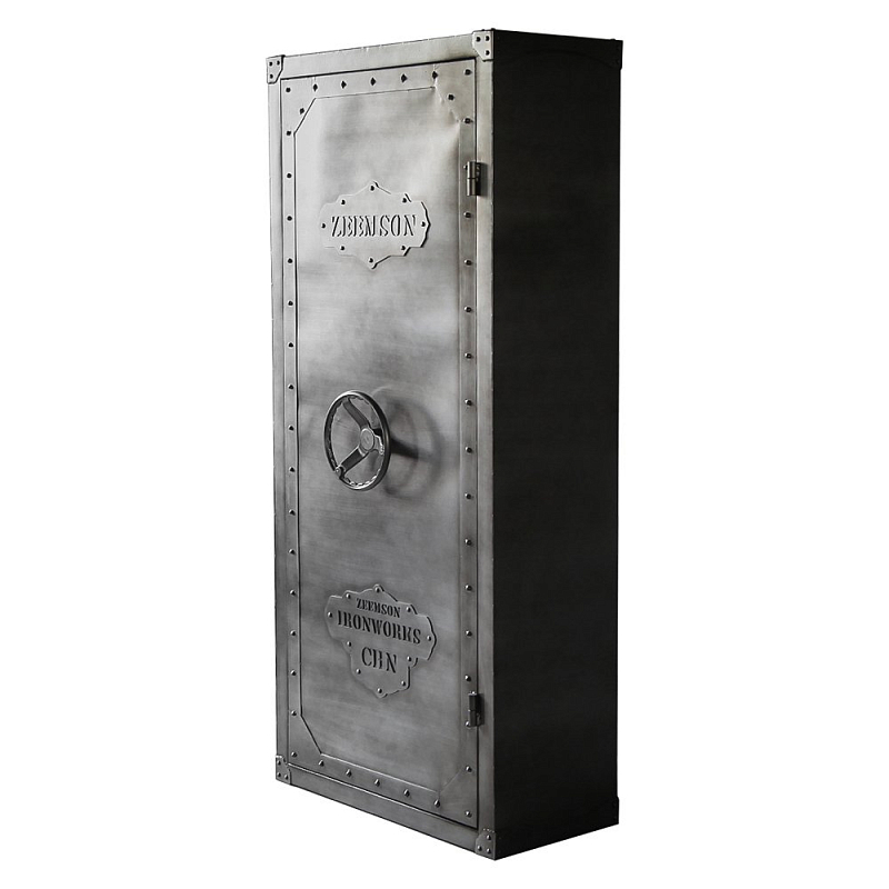 Шкаф Loft Safe 1 секция Серебряный Шкаф Loft Safe 1 секция Серебряный в Твери | Loft Concept