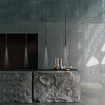 Подвсеной светильник светодиодный металлический цилиндрической формы Высота 30см Trumpet tube варинант исполнения - 6 | Loft Concept в Твери