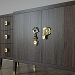 Большой Комод-буфет Elsa Dreams Walnut с ящиками варинант исполнения - 2 | Loft Concept в Твери