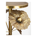 Столик приставной из металла с основанием в виде цветочной композиции Flower Arrangement Table варинант исполнения - 3 | Loft Concept в Твери