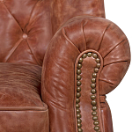 Кожаное кресло James Brown Leather Armchair варинант исполнения - 4 | Loft Concept в Твери