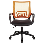 Офисное кресло с основанием из черного пластика Desk chairs Orange варинант исполнения - 2 | Loft Concept в Твери