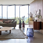 Фигурный приставной столик черного цвета AMORPHOUS варинант исполнения - 7 | Loft Concept в Твери