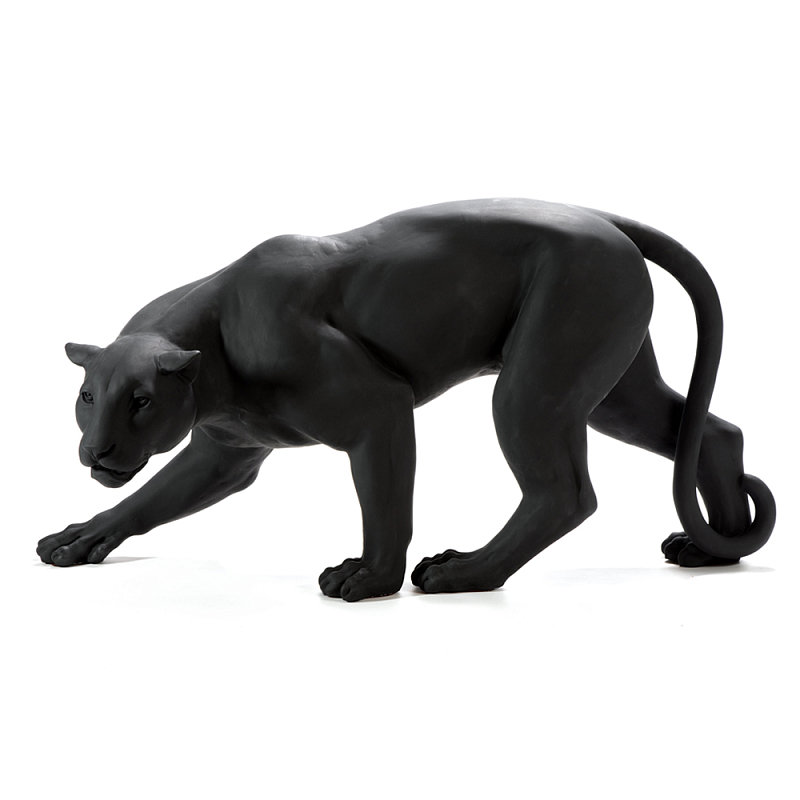 Скульптура Черная Пантера  Черный в Твери | Loft Concept 