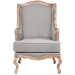 Кресло из массива бука светло-серое Solid Luxury варинант исполнения - 1 | Loft Concept в Твери