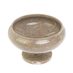 Фруктовница из натурального камня Мрамор Бежевый Natural Stone Fruit Bowls варинант исполнения - 2 | Loft Concept в Твери
