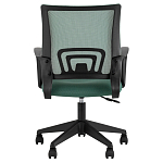 Офисное кресло с основанием из черного пластика Desk chairs Green варинант исполнения - 4 | Loft Concept в Твери