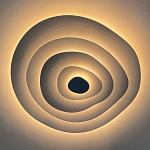 Потолочная люстра круглая многослойная Multilayering варинант исполнения - 10 | Loft Concept в Твери