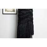 Напольная лампа черная с текстильными элементами "ЯРВИ" варинант исполнения - 4 | Loft Concept в Твери