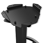 Барный стул вращающийся со спинкой Бежевый Велюр Vendramin Chair варинант исполнения - 6 | Loft Concept в Твери