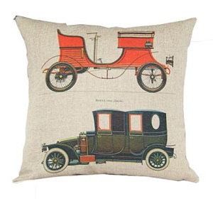Подушка Ретро-Автомобили