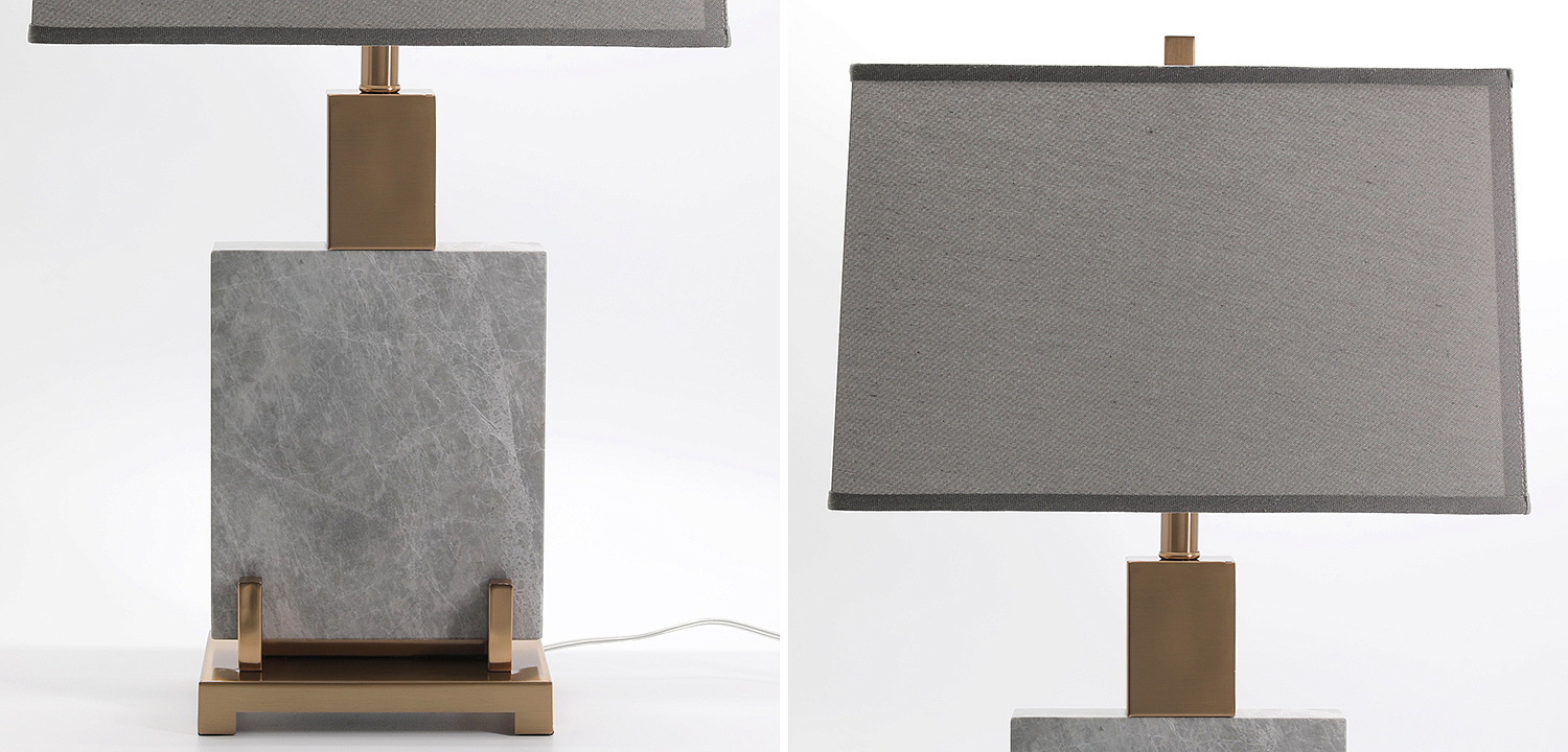 Настольная лампа Table lamp marble Grey Настольная лампа Table lamp marble Grey - Loft-Concept в Твери