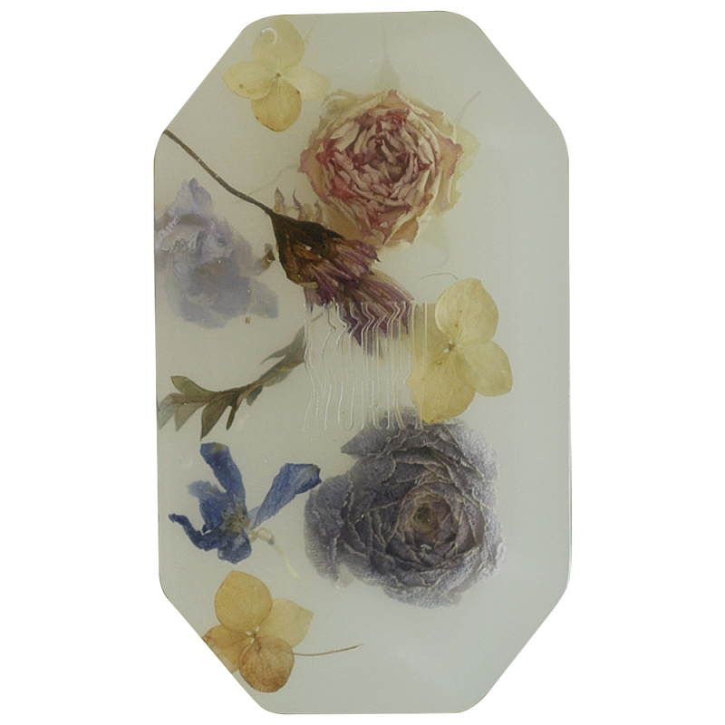 Шкатулка из эпоксидной смолы с цветами белая Epoxy Resin Flowers Box White Белый Мульти Шкатулка из эпоксидной смолы с цветами белая Epoxy Resin Flowers Box White Белый Мульти в Твери | Loft Concept