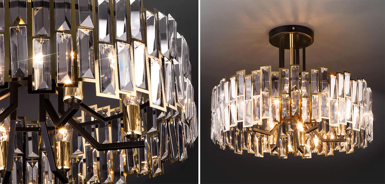 Потолочная люстра Darkness Chandelier gold 53 Потолочная люстра Darkness Chandelier gold 53 - Loft-Concept в Твери