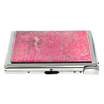 Портсигар с газовой зажигалкой из натурального камня Родонит Stone Cigarettes Cases варинант исполнения - 2 | Loft Concept в Твери