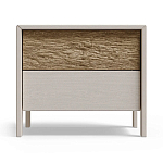 Тумба 2 ящика с подсветкой на рельефном фасаде Warm Industrial варинант исполнения - 6 | Loft Concept в Твери